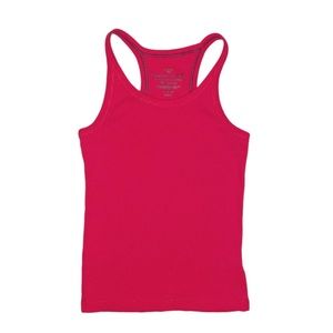 FADED GLORY Girl's Red Tank Top